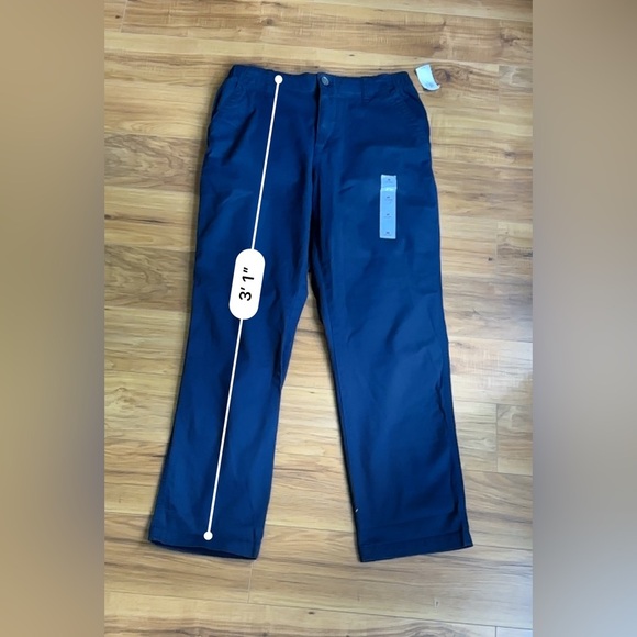 Old Navy Women Dark Blue Pants. - Picture 6 of 8